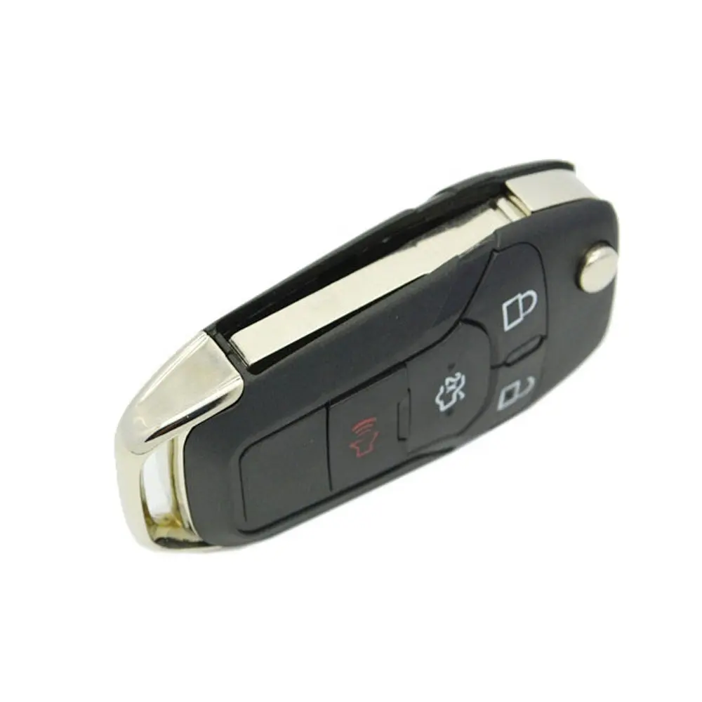 Original replace car key 3 button 4-button 433Mhz flip folding remote control car key for Ford