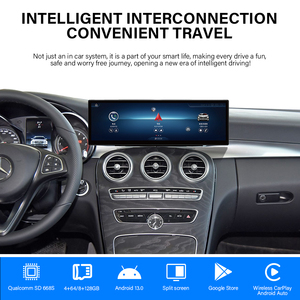Écran tactile <span class=keywords><strong>Carplay</strong></span> sans fil pour Benz NGT5.0 Classe C W205 14.9 pouces Android Car Screen DVD Player - Product Image 3