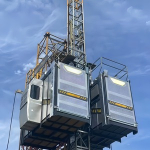 Lift konstruksi SC 200G 2t kapasitas beban variabel frekuensi tinggi kecepatan lift dengan kecepatan angkat cepat - Product Image 3