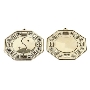 <span class=keywords><strong>Miroir</strong></span> mural concave <span class=keywords><strong>convexe</strong></span> en cuivre Taiji <span class=keywords><strong>Bagua</strong></span> Fengshui chinois, les 8 hexagrammes, décoration intérieure - Product Image 4