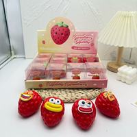 Crunch Corn Toy Fruit Crunch Squishy, langzaam opkomende fidget-stressbal voor stressverlichting Fruit Squishy Toys Crunch Fruits Squishy