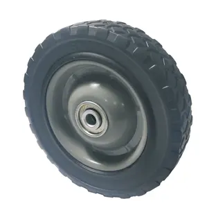 4inch 5inch 6inch/8inch solid rubber 150mm/200mm wheel for lawn mower horse carriage solid rubber wheels
