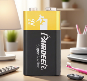 Pairdeer thủy ngân miễn phí công thức EU RoHS tuân thủ rò rỉ bằng chứng công nghệ 500mAh 9V 6LR61 pin khô - Product Image 1