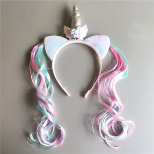 Cosplay Cute Animal Hair Hoops Night Party Anime Lolita Hairband fasce di pelliccia Clip Girl accessori per capelli fascia per capelli