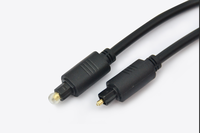 Câble à fibre optique simple mode simplex en plastique AX-F40A02 / Câble Toslink avec connecteur LC à fixation rapide par encliquetage, diamètre 6,0 mm