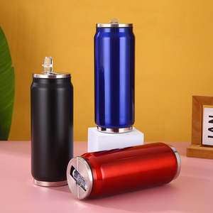 Vaso de vacío <span class=keywords><strong>Joggo</strong></span> de acero inoxidable de 500ml, diseño clásico, portátil para la escuela, uso al aire libre, vaso resistente al frío - Product Image 5
