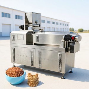 Ligne d'extrusion industrielle à double vis pour croquettes pour chiens et chats, machine de fabrication d'aliments pour animaux de compagnie, fournisseurs - Product Image 2