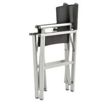 HE-1316, chaises de jardin pliantes en aluminium portables avec chaises de maquillage de plage pliables