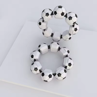 YETFUL Bracelet lesté réglable et durable en silicone perlé pour cheville et poignet, avec noyau en acier, lavable, pour entraînement quotidien