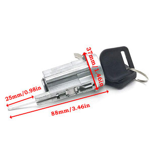 Hongsen Ignition <b>Lock</b> <b>Cylinder</b> 69057-35070 For Toyota Cars Zinc Plated Light Grey Cylindrical <b>Lock</b> - Product Image 4