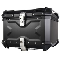 Boîtier supérieur De moto De haute qualité 38L, boîtes latérales De moteur en aluminium pour Motos De métal, boîtes arrière De moto étanches