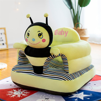Kursi Belajar Bayi Kartun Kustom, Bantal & Sofa Plush untuk Anak