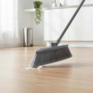Escoba de Plástico con Cerdas Suaves, Precio Bajo, Buena Calidad, Escoba Italiana, Cepillo de Limpieza para el Hogar - Product Image 3