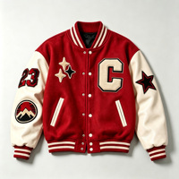 Veste universitaire surdimensionnée personnalisée en chenille pour homme, style vintage, veste de baseball, streetwear, bomber
