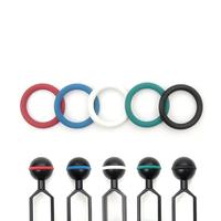 Lot de 10 anneaux de friction pour bras articulé de plongée, caméra sous-marine, lumière, rotule, pour GoPro, bras flottant, pince papillon