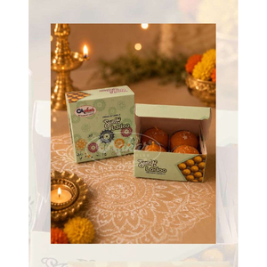 Bougie parfumée artisanale en forme de Motichur Laddu pour Diwali – Cire de paraffine – Meilleur prix de gros pour les fêtes - Product Image 2