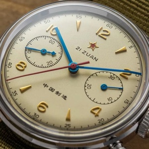 RED STAR 38mm 40mm 1963 Chronograph 21 Zuan with Seagull ST19 Movement with Swan Neck <b>Mechanical</b> <b>Watches</b> for Man Sapphire Clocks - Product Image 3