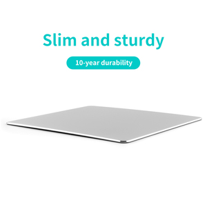 Alfombrilla de ratón de metal y aluminio con logotipo, alfombrilla de ratón fina, suave y dura, resistente al agua de doble cara, Control rápido y preciso para la Oficina y el hogar - Product Image 2