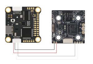 Foxeer F722 V4 MPU6000 8S Dual BEC บารอมิเตอร์ X8 ชุดควบคุมการบิน สีดำ สำหรับโดรนแข่ง DIY RC FPV - Product Image 4