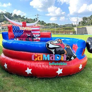 Nuevo Diseño, Venta al por Mayor, Juegos Deportivos, Brincolín, Toro Mecánico Eléctrico Inflable para la Venta - Product Image 5