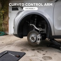 Bras de suspension inférieur avant gauche coudé OE 1044354-00-A pour Tesla Model 3 2017-2021 (ancienne version) – Remplacement de l'arbre de suspension