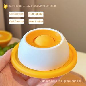 Piatto Anti-Ribaltamento per Gatti, Giocattolo Divertente, Resistente ai Morsi, Leggero, Antistress, per Auto-Lucidatura - Product Image 1