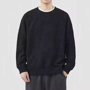 Sweat-shirt en tissu personnalisé, pull personnalisé, sweat à capuche pour homme, 300-400GSM, sweat à capuche et sweat-shirt pour homme à épaules tombantes, vierge - Product Image 4