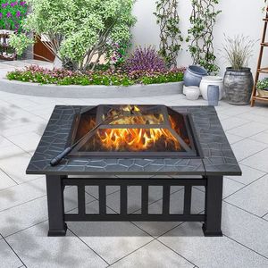 Mesa de hoguera multifuncional al por mayor de alta calidad, mesa de acero negro <span class=keywords><strong>para</strong></span> <span class=keywords><strong>leña</strong></span> al aire libre, <span class=keywords><strong>chimenea</strong></span> <span class=keywords><strong>para</strong></span> <span class=keywords><strong>cocinar</strong></span> - Product Image 6