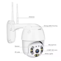 Aplicación Icsee Cloud Cctv Security Hd 3mp 1080p Ptz IR Bullet Network 2MP Cámara IP para exteriores con visión nocturna colorida