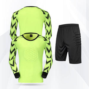 Setelan Kiper Sepak Bola dengan Bantalan Spons untuk Latihan, Dewasa dan Anak-anak, Lengan Panjang - Product Image 3