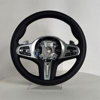 Volant de direction personnalisé en cuir, style classique rond, accessoires de voiture pour BMW G20 G22 G80 G87