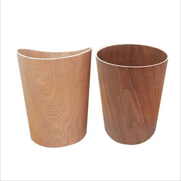 New Wholesale Home Solid Wood Swing Cover Garbage Can Bathroom Pedal Bin Recycling Bins