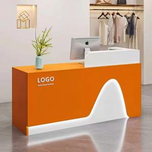 Nouveau design tendance, comptoir de réception moderne, bureau de réception pour salons de beauté, bureaux - Product Image 5