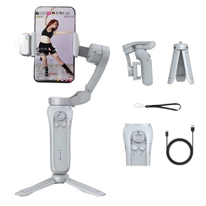 Estabilizador de <span class=keywords><strong>Gimbal</strong></span> para Teléfono L7Bpro al <span class=keywords><strong>Mejor</strong></span> Precio, <span class=keywords><strong>Gimbal</strong></span> de Mano Antivibración con Seguimiento Facial Automático y Trípode con Luz LED - Product Image 1