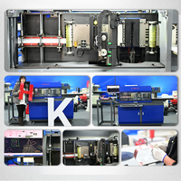 AOKAI S130pro Mini Machine de cintrage de lettres en acier inoxydable et aluminium entièrement automatique, contrôlée par PLC, avec moteur