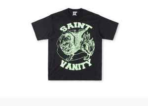 T-shirt Grafica <span class=keywords><strong>Oversize</strong></span> SAINT VANITY da <span class=keywords><strong>Uomo</strong></span> Vintage in Cotone 100% con Design Lavato, 300 Grammi, Maglietta Basica - Vendita all'Ingrosso - Product Image 5
