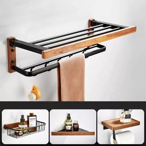 Ensemble d'accessoires <span class=keywords><strong>de</strong></span> <span class=keywords><strong>salle</strong></span> <span class=keywords><strong>de</strong></span> <span class=keywords><strong>bain</strong></span> d'hôtel moderne - Plus <span class=keywords><strong>de</strong></span> huit pièces en <span class=keywords><strong>bois</strong></span> et bambou, écologiques, pour un usage quotidien - Product Image 6