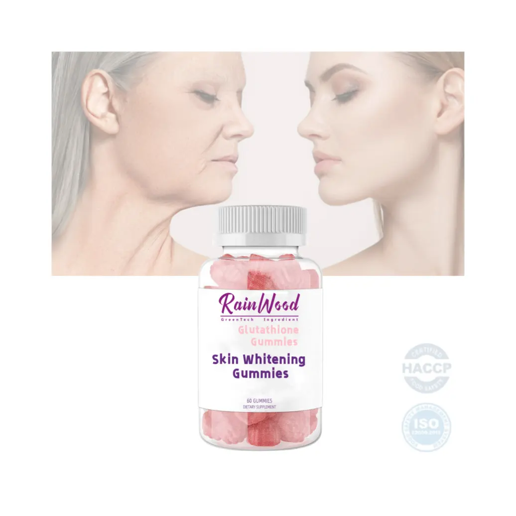 OEM Anti-Aging l-gutatyon Gummies cilt beyazlatma glutatyon Gummies