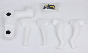 Modelo de perro mascota de plástico y goma ecológico, juguete de caniche de cuerpo completo para práctica de aseo y exhibición escolar de mascotas - Product Image 6