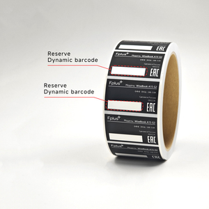 Tùy Chỉnh Nhiệt Độ Cao Cảnh Báo Nhãn Điện Sticker Chống Matte/Sáng Màu Đen <span class=keywords><strong>Pet</strong></span> Nhãn Sticker Cho Thiết Bị Điện - Product Image 3