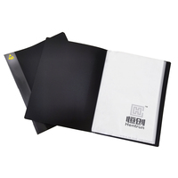 Folleto antiestático transparente de 30 páginas Papelería ESD con inserto Carpeta de plástico de bajo precio