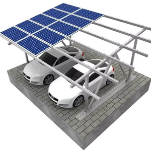 Système de support de carport <span class=keywords><strong>solaire</strong></span> Solution personnalisée Assemblage <span class=keywords><strong>Parking</strong></span> commercial - Product Image 1