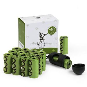 Distributeur de sacs à déjections canines personnalisés de couleur verte pour animaux de compagnie - Product Image 1