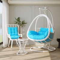 Fauteuil suspendu en rotin, chaise longue, chaise à bascule, balançoire de balcon, chaise berceau, chaise hamac de patio, pour intérieur et maison, plante araignée