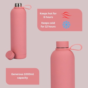 <b>Hot</b> Sale Custom Logo Modern Stainless Steel Vacuum Insulated Water Bottle for Gym & Back to School with Cleaning Brush - Product Image 3