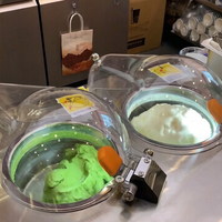 Sistema GALAXY EC2-MD de Dos Recipientes MILES Antivaho y Anticondensación para Encimeras y Tapas, Experto en la Elaboración Comercial de Helados