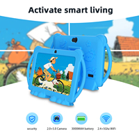 Tablette éducative pour enfants de 7 pouces, RAM 8 Go (4+4 étendues), disque dur 32 Go, batterie 3000 mAh, Android 12.0