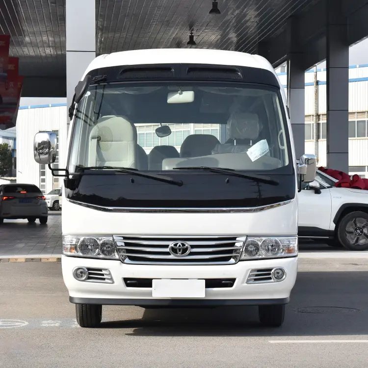 Goede Staat 19-30 Zitplaatsen Gebruikt Toyota Coaster Luxe Reisbus Dieselmotor Gebruikt Minibus Voor Afrika Gebruikt Speelgoed-Ot-A Coaster