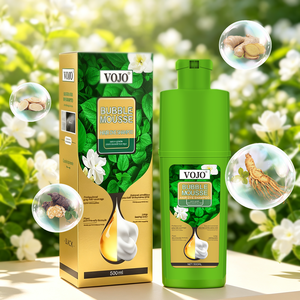 Shampoo Colorante Schiumogeno OEM Private Label 500ml a Base Vegetale con Estratti Verdi, Non Appiccicoso sul Cuoio Capelluto, Lunga Durata, Professionale da Salone - Product Image 3