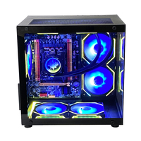PCOOLING Case Pc Gaming Atx Pc Cabinet Oem Computer Case Verre trempé Pc Case